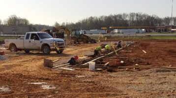 Work is underway at the Hardin County Extension Office
