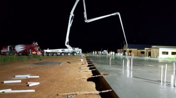 Slab Pour At Hardin Co. Extension Office