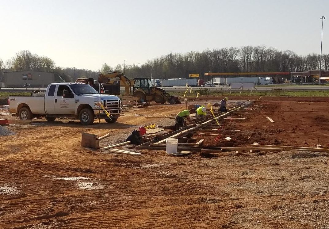 Work is underway at the Hardin County Extension Office